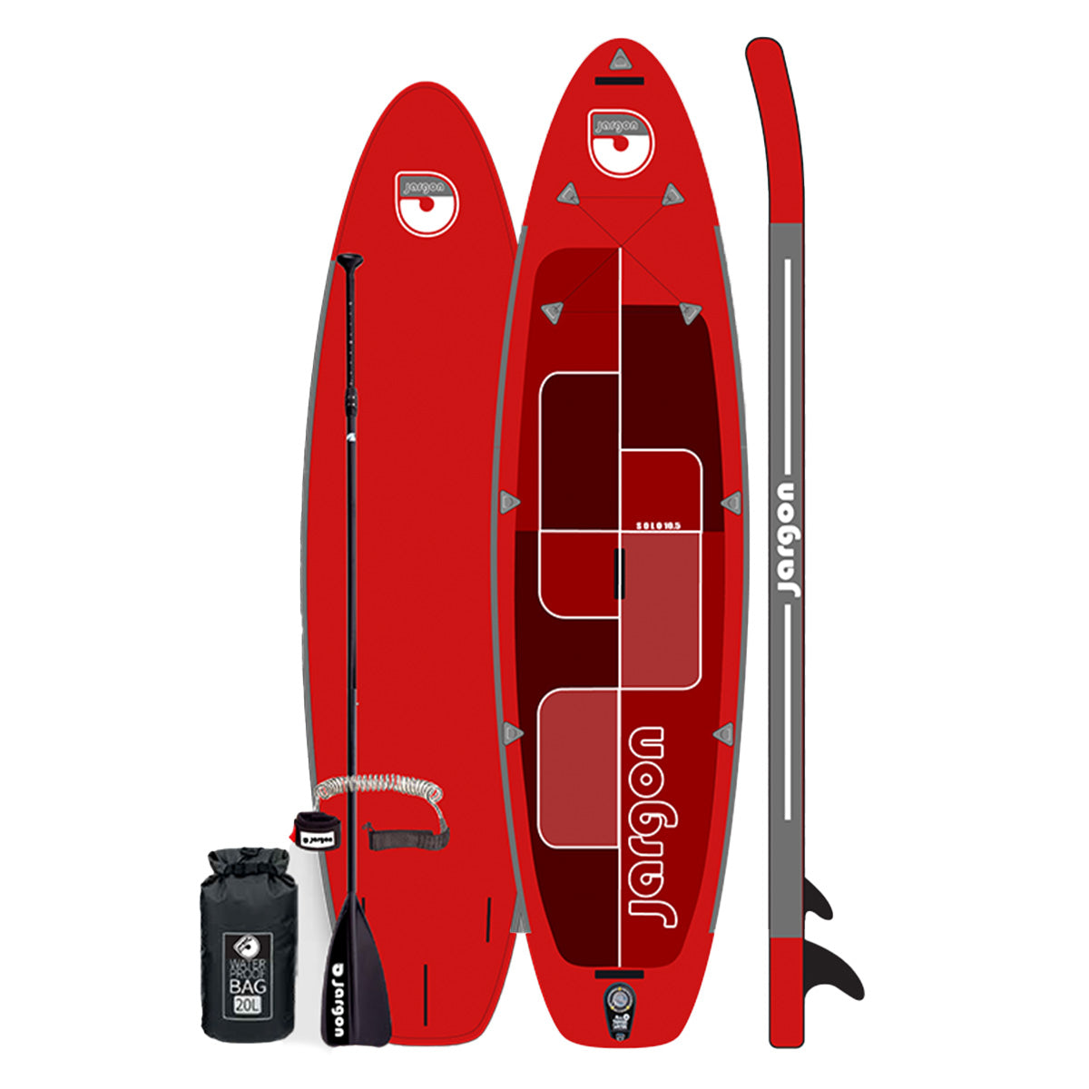 Jargon Solo 10.5' iSUP Kit westcoast.sports